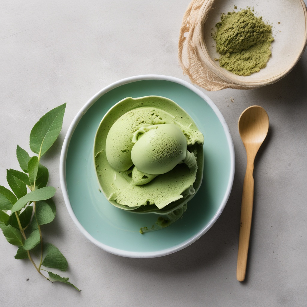 Matcha ice cream